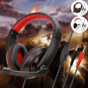 Headphones Headset for PC 3.5mm Over-Ear Headphone Microphone For NS switch For PS4 Game Earphones#G20