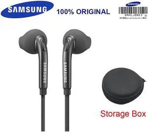 Earphone EO-EG920 Wired with Black Storage Box  3.5mm plug In-ear Gaming Headsets Support Galaxy S8 S8P S9 S9P