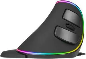 Wireless Vertical Mouse 1600 DPI Ergonomic Wireless Antiskid Mouse Gaming Mouse With Removable Wrist Support for gaming