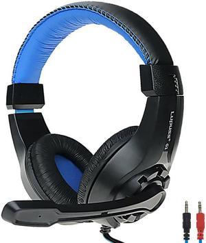 3.5mm Interface Head-mounted Gaming Headset Laptop Computer PC Earphone With Microphone Wired Stereo Headphones