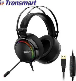 [IN STOCK]  Glary Virtual 7.1 Stereo Sound Gaming Headset with  LED Lighting, USB Port for Nintendo Switch/PS4