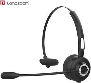 H3B Call Center Bluetooth Headset Hands- Wireless Headphones With Mic Noise Cancelling Skype Headset For Phone PC