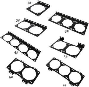 Bracket 240 Radiator Mounting Bracket Water Cooler for 12/14CM  Holder External Computer Case Heatsink Gadget Accessories