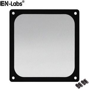 12CM Magnetic Frame Black Mesh Dust Filter PC Cooler Fan Filter with Magnet , 120x120mm Dustproof Computer Case Cover