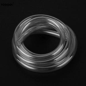 2m/6.56FT 9.5X12.7mm Transparent PVC Pipe Tube Computer PC Water Cooling Soft Pipe CPU GPU Water Cooling Block Adapter