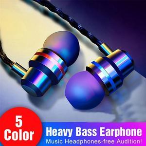 Bass Hifi Stereo Earphone Earbuds Wired Earphones Music Sport Gaming Headset with mic For iPhone 12