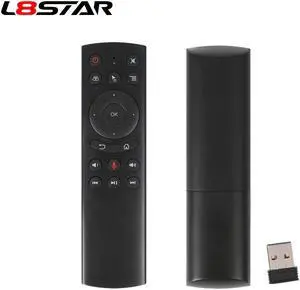 L8star G20S 2.4G Wireless Air Mouse Gyro Voice Control Sensing Universal Mini Keyboard Remote Control For PC Android TV Box
