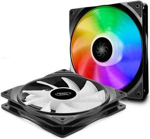 2 in 1 CF140 140mm 5V/3PIN RGB Fan Computer Case Cooling fans CPU Liquid cooler Replace fan With controller