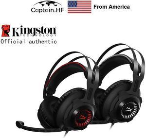 US  Hyper X Headphone with Microphone Cloud Revolver S Pro Gaming Headset for PC Laptop and Video Game Console Earphone