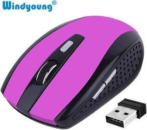 Mouse Optical Gaming Mouse Portable 2.4GHz Mouse with USB Nano Dongle Office Gamer Computer Desktop Mice for PC Laptop