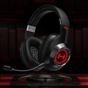 G2II Gaming Headset 7.1 Surround Sound 50mm driver  RGB dynamic backlight system Microphone with noise cancellation