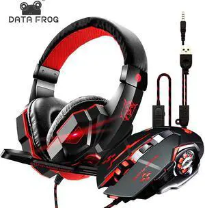 Wired Gaming Earphones for Mobile phone Headphones Mic Stereo Supper Bass for  PlayStation 4 PS4 Earphone