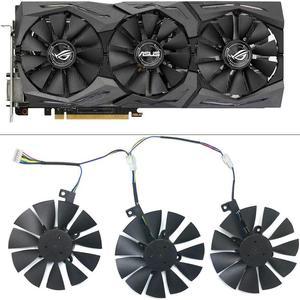 87MM PLD09210S12M PLD09210S12HH PC Cooling Fan Replace For ASUS STRIX GTX 1060 GTX1070 1070Ti 1080Ti Gaming video card fan