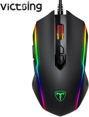 RGB Gaming Mouse 8 Programmable Buttons 7200 DPI Adjustable Optical Wired Mouse Game Mice With Fire Button For Gamer PC