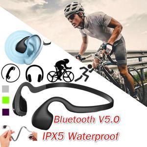 Bone Conduction Wireless Headphones Bluetooth Earphone with Microphone Gaming Headset Sport Outdoor Handsfree High Quality