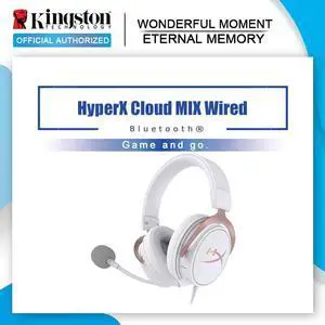 HyperX Cloud MIX Wired Gaming Headset a detachable boom mic  lightweight portable Bluetooth headset  For PS4 Game box