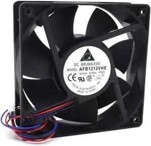 new Delta AFB1212VHE -F00  signal 120mm 12cm DC 12V 0.90A 3-pin server inverter axial blower cooler cooling fan
