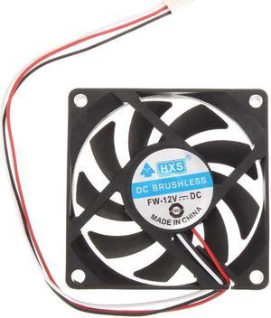 12V 7cm 70mm PC CPU Cooling Cooler Fan Portable Computer Case Cooling System Accessory