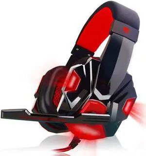 Lights Gaming Headset For PC Computer Stereo Surround Sound Noise Cancelling Wired Gamer Headphones With Mic Auriculares Hot