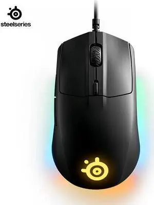 New  Rival 3 Gaming Mouse RGB Lighting Effects Lightweight Mouse Gaming Wired Mouse