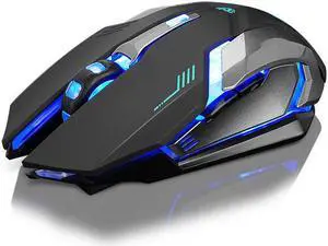 X7 Wireless Silent LED Backlit USB Optical Ergonomic Gaming Mouse Computer Silent PC Desktop Laptop Accessories