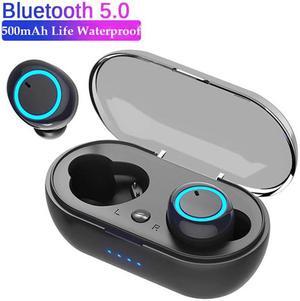 Ear Buds Wireless Bluetooth Earphone Noise Cancelling Earbuds terproof HiFi Gaming Headset Earphones with Mic Charging Box