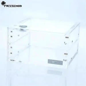 GQSX-Y3 Transparent Acrylic Water Tank Dual Optical Drive Computer Water Cooler Industrial Water Tank. GQSX-Y3