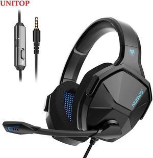 NUBWO N13 3.5mm Gaming Headset Music Headphones Stereo Over Ear Wired Earphones With Microphone For PC PS4 Skype Xbox One