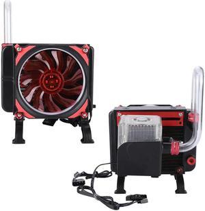 PC Water Cooling Kit Liquid Computer Water-cooled Suit 120*120*25mm Cooling Fan Integrated Water Pump G1/4 Thread Water Row