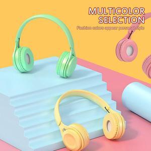 Portable Foldable Wireless Headphones Bluetooth Stereo Headset Audio Mp3 With Mic For Mobile Phone PC Notebook