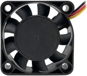 3 Pieces F4010 40mm Mini Cooling Fan PC Case Fan 12V Low Noise Desktop Cooler Fan Computer Exhaust Fan