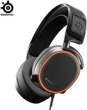 Arctis Pro High Fidelity Gaming Headset - Hi-Res Speaker Drivers - DTS Headphone:X v2.0 Surround for PC, Black