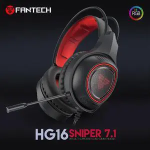 HG16 7.1 Gaming Headset Headphones with Microphone for PC Computer for Xbox One Professional Gamer Surround Sound RGB