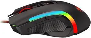 M607  USB Wired MMO Gaming Mouse 8 buttons 7200 DPI LED RGB Backlit Ergonomic Design Programmable Mice for Gamer lol