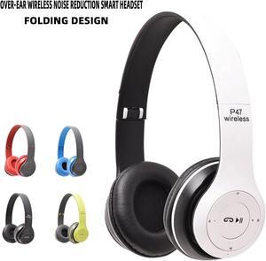 headphones bluetooth gaming headset noise reduction smart audio handsfree wireless foldable earphone with microphone