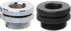 Threaded Wear Plate Bulkhead Fitting Top Injection Connector Water Cooling