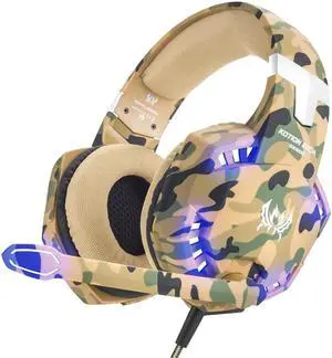 Led 3.5mm Earphone Gaming Headset With Microphone Mic Gamer PC PS4 Game Stereo Gaming Headphone With Microphone For Computer