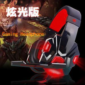 Headset And 3.5mm Computer Headset Headphone with Microphone LED Light Stereo Earphone Game Headsets For PC Dota 2