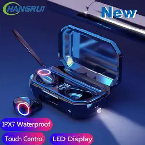 Wireless Earbuds Bluetooth Headphone Sports Earphones Gaming Airbuds Headset Led Display With Power Bank fone de ouvido