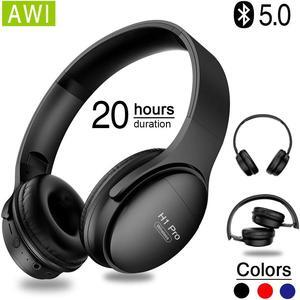 H1 Pro Bluetooth Headphones Wireless Earphone Over-ear Noise HiFi Stereo Canceling Gaming Headset with Mic Support TF Card