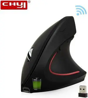 Wireless Vertical Computer Mouse Ergonomic Rechargeable Mause 2.4Ghz Optical Usb 6D 1600DPI Gaming Mice For Laptop Macbook