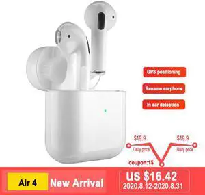 TWS Bluetooth Earphones Wireless Headphones Sport Handsfree Earbuds Stereo Noise Cancel Gaming Headset PK i7s i9000 Air 3