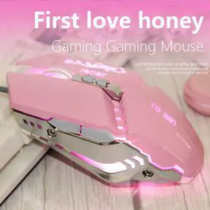 DB08 Mechanical metal macro definition mouse USB light-emitting mouse RGB gaming mouse 7-key programmable DB08 Mechanical metal macro definition mouse USB light-emitting mouse RGB gaming mouse 7-key programmable