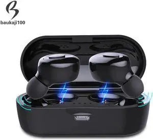 TWS Bluetooth 5.0 Earphone Stereo Wireless Earbus HIFI Sound Sport Earphones Handsfree Gaming Headset with Mic for Phone