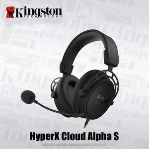 Gamer Headphone HyperX Cloud Alpha S Gaming Headset 7.1 Wired Surround Sound E-sports Headset With a Microphone For PC and PS4