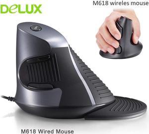 M618 Ergonomic Vertical Mouse Wireless 6 Button 600/1000/1600 DPI USB Optical Mause Computer Gaming Mice For Laptop PC