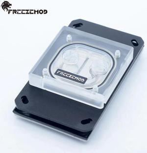 computer water cooler CPU water cooler block 0.5 channel jet AMD support AM4 AURA.  AMD-PM3D
