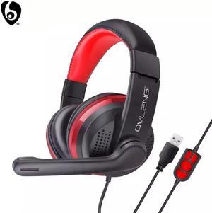 GT91 Wired Gaming Headset E-sports with Microphone Stereo Surrounded HIFI Headset for PS4 PC Laptop Computer USB Gaming