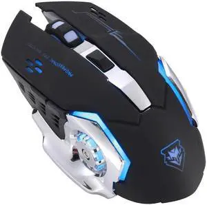 mouse Rechargeable Gaming Mouse Mute Luminous  2.4Ghz Opto-electronic Computer Mouse Accessories Desktop laptop mouse