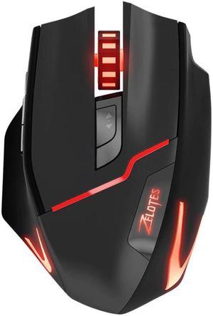 F-18 Dual-mode Gaming Mouse 3200DPI Wireless Adjustable DPI LED Light 7 Color Change Computer Mouse Gamer 0208#3